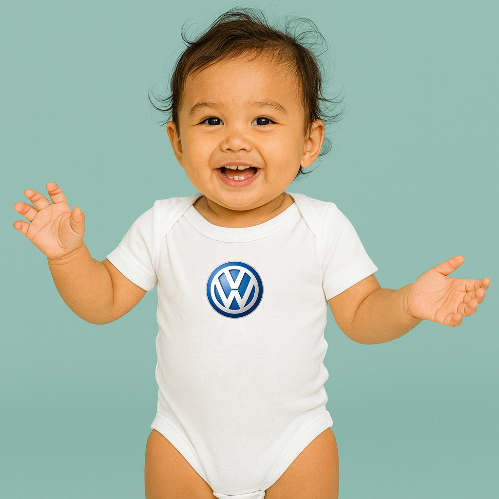 VW Volkswagen Car Baby Romper Onesie